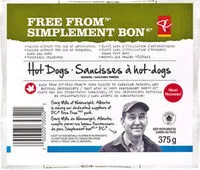 Mängden socker i Hot dogs wieners