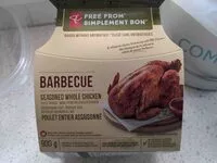 Mängden socker i Fully cooked seasoned whole chicken