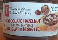 Mängden socker i Chocolate hazelnut spread