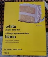 Mängden socker i White Deluxe Cake Mix