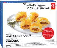 Mängden socker i Savoury cocktail sausage rolls