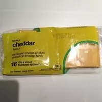 Mängden socker i Tranche fromage fondu saveur cheddar