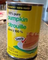 Mängden socker i Citrouille en purée