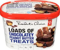 Mängden socker i Loads of chocolatey peanut butter treats light ice cream