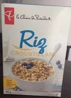 Mängden socker i Riz croustillant