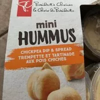 Mängden socker i Mini hummus chickpea dip and spread