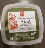 Mängden socker i Féta lait de chèvre
