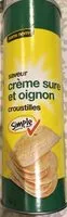 Mängden socker i Croustilles crème sure et oignon