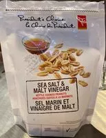 Mängden socker i Sea salt & malt vinegar kettle cooked peanuts