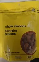 Mängden socker i Amandes entières