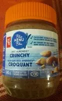 Mängden socker i Beurre d'amande - Rien que des amandes croquant