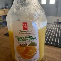 Mängden socker i Jus D'orange à 100 % Riche En Pulpe Non Fait De Concentré PC