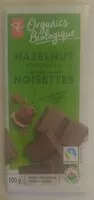 Mängden socker i Organic Hazelnut Milk Chocolate