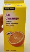 Mängden socker i Jus d’orange