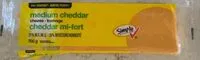 Mängden socker i Medium Cheddar Cheese
