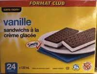 Mängden socker i Vanilla Ice Cream Sandwiches