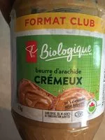 Mängden socker i Beurre d'arachide crémeux