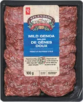 Mängden socker i Splendido mild genoa salami