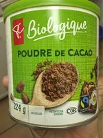 Mängden socker i Poudre de cacao