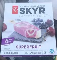 Mängden socker i Skyr
