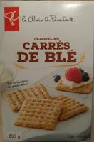Mängden socker i Wheat square crackers