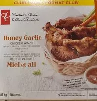 Mängden socker i Honey garlic chicken wings