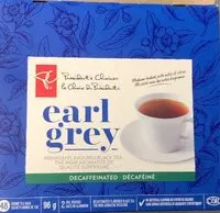 Mängden socker i presidents choice Earl Grey tea