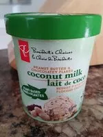 Mängden socker i Crème glacé lait de coco d'arachide et flocons chocolatés