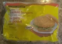 Mängden socker i Fully Cooked Breaded Chicken Burgers