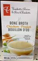 Mängden socker i bouillon d'os poulet
