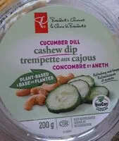 Mängden socker i Cucumber Dill Cashew Dip