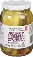 Mängden socker i Zesty garlic deli-sliced dill pickles
