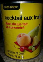 Mängden socker i Fruit Cocktail