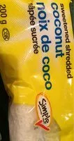 Mängden socker i Noix de coco rapée sucrée