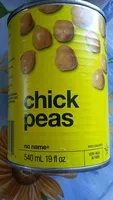 Mängden socker i Chickpeas