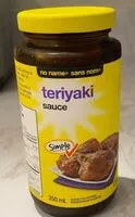 Mängden socker i Teryaki sauce
