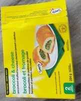 Mängden socker i Brocoli et fromage escaloppette de poulet