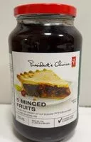 Mängden socker i 5 minced fruit