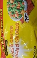 Mängden socker i Frozen Peas and Carrots