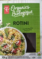 Mängden socker i Organic Rotini
