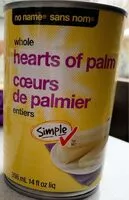 Mängden socker i Hearts of palm