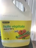 Mängden socker i Huile végétale