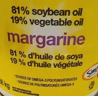Mängden socker i Margarine