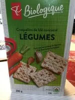 Mängden socker i Craquelins de blé concassé