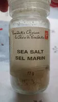 Mängden socker i Sel de mer