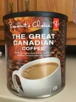 Mängden socker i The Great Canadian Coffee