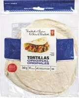 Mängden socker i Original tortillas
