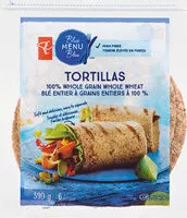 Mängden socker i Whole grain whole wheat tortillas