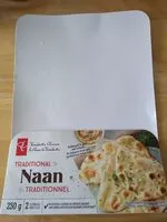 Mängden socker i Traditional Naan