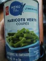 Mängden socker i Blue Menu Cut Green Beans